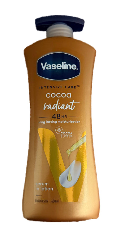 Vaseline Intensive Care Lotion Cocoa - Advanced - Essential -Daily Brightening