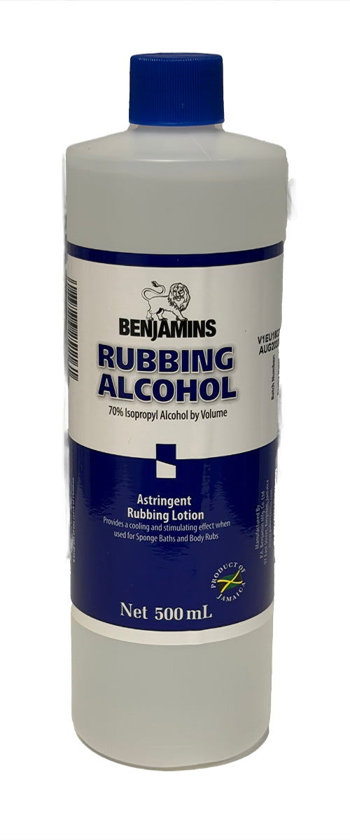 Benjamins Rubbing Alcohol - Bay Rum - Healing Oil