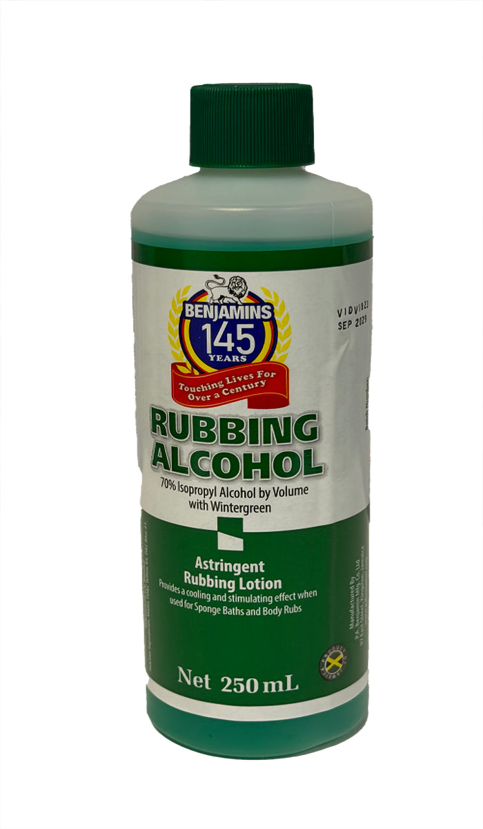 Benjamins Rubbing Alcohol - Bay Rum - Healing Oil