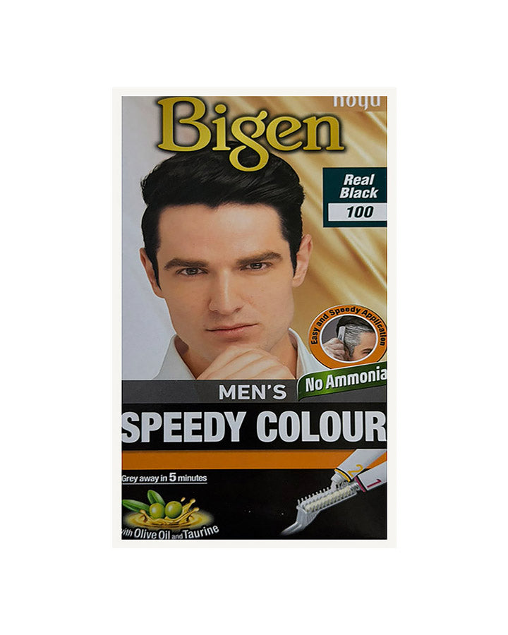 Bigen Men's Speedy Colour No Ammonia 100 Real Black