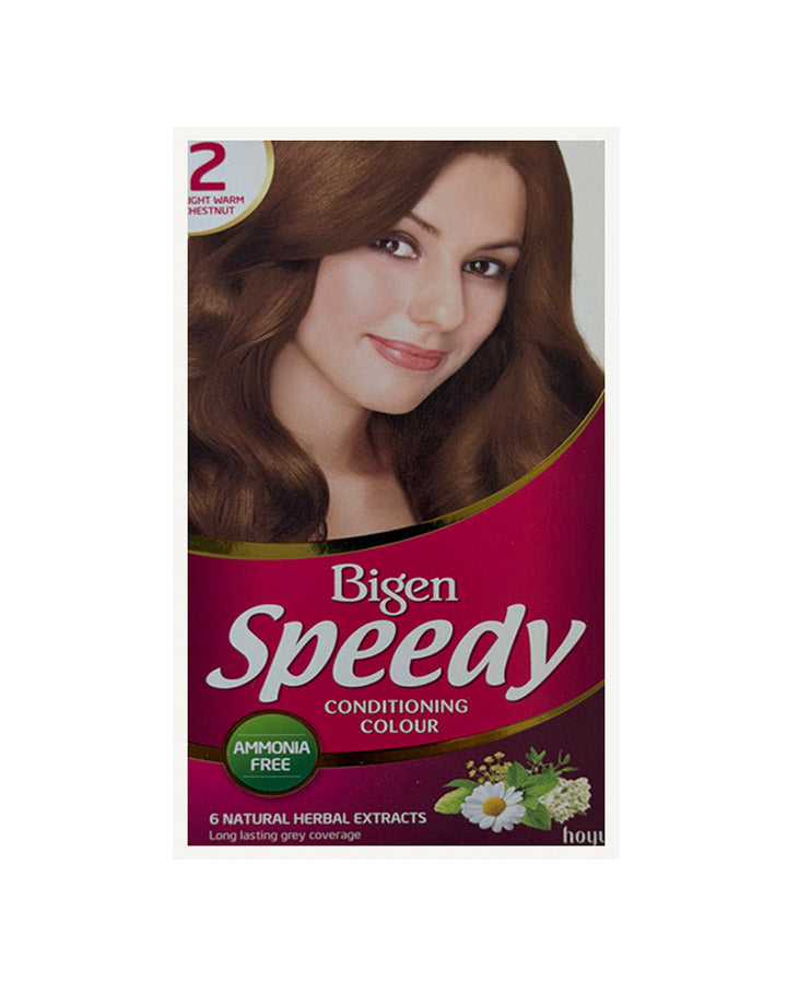Bigen Speedy Conditioning Colour Ammonia Free 3 Warm Chestnut