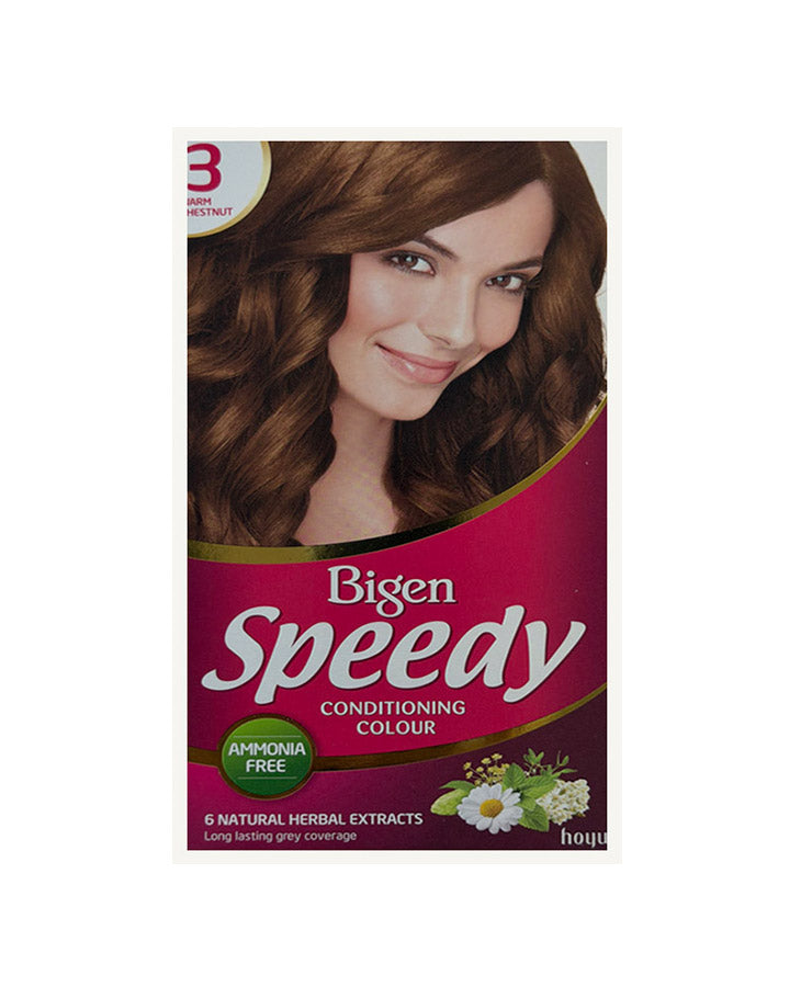 Bigen Speedy Conditioning Colour Ammonia Free 4 Chestnut