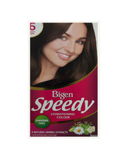 Bigen Speedy Conditioning Colour Ammonia Free 6 Medium Brown
