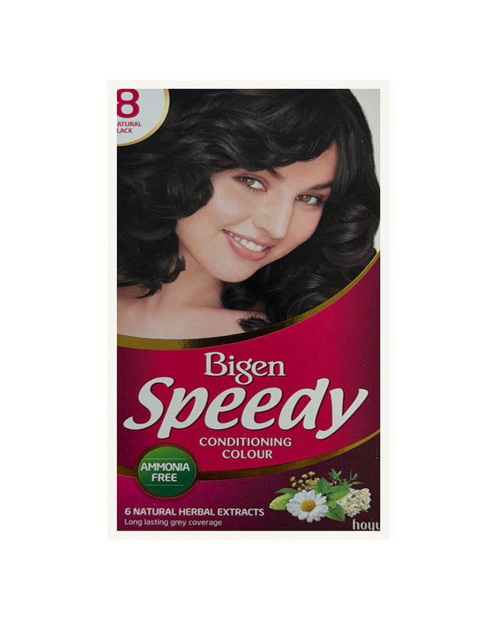 Bigen Speedy Conditioning Colour Ammonia Free 8 Natural Black