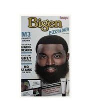 Bigen Men's EZ Colour Hair & Beard No Stains On Skin M3 Darkest Brown