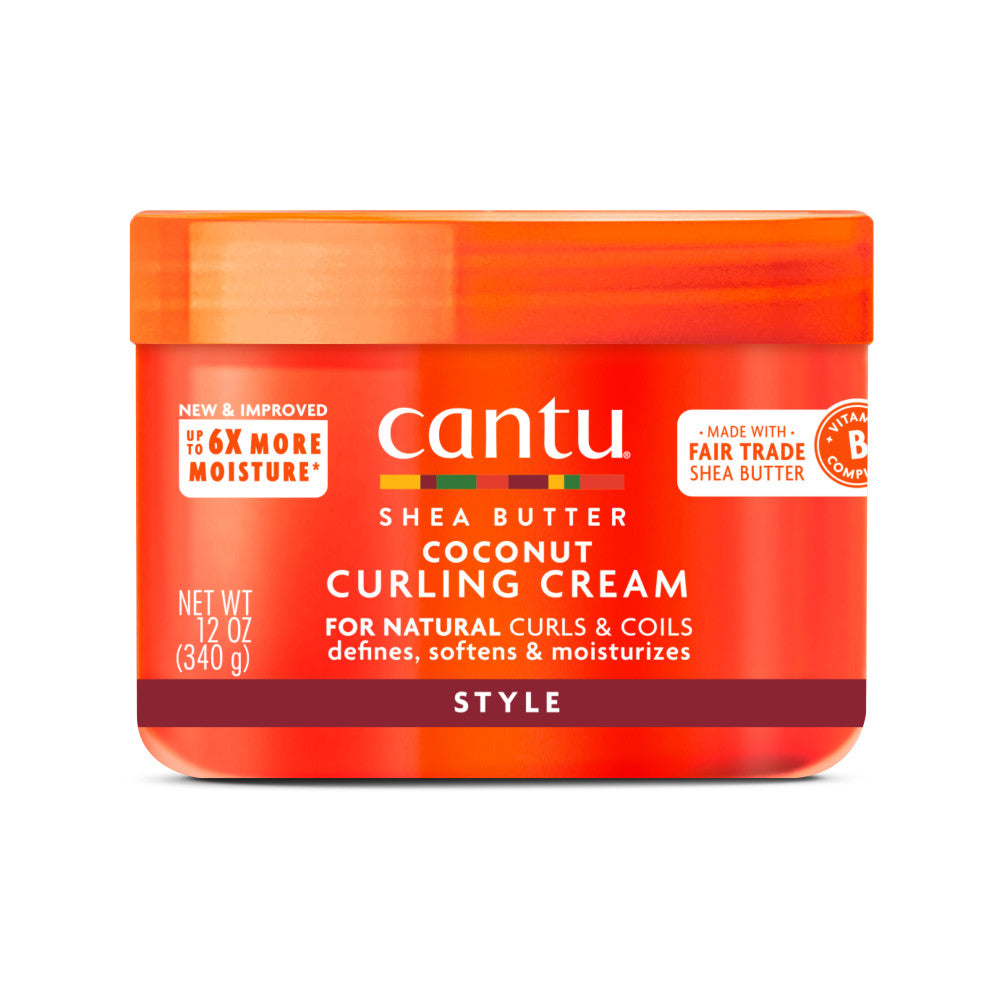 Cantu Shea Butter For Natural Coconut Curling Cream 12oz