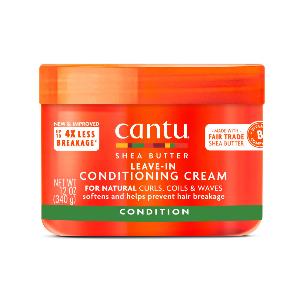 Cantu Shea Butter For Natural Leave in Conditioning  Cream 12oz
