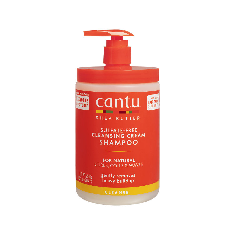 Cantu Shea Butter For Natural Sulfate - Free Cleansing Cream Shampoo 25oz