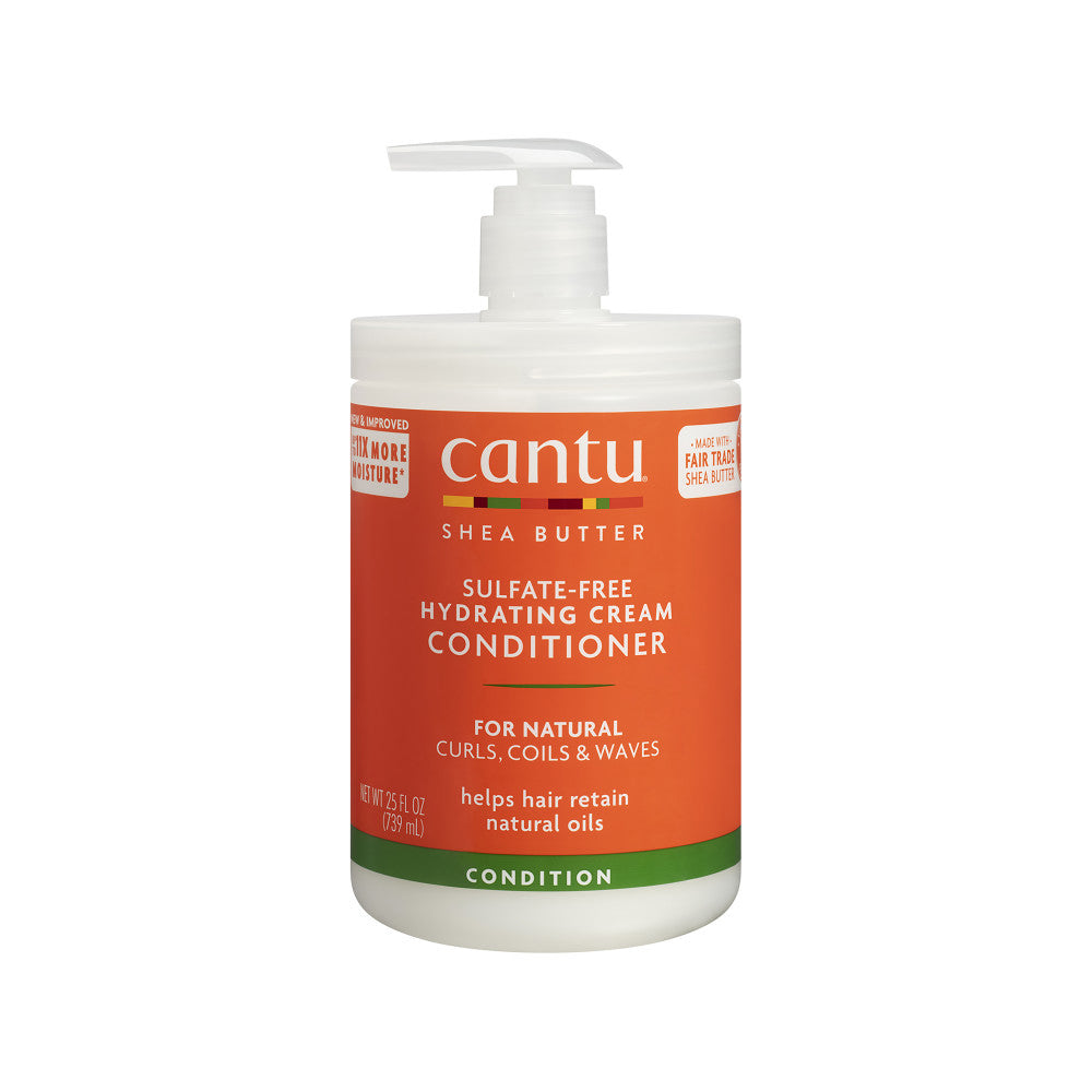 Cantu Shea Butter For Natural Sulfate - Free Hydrating Cream Conditioner 25oz