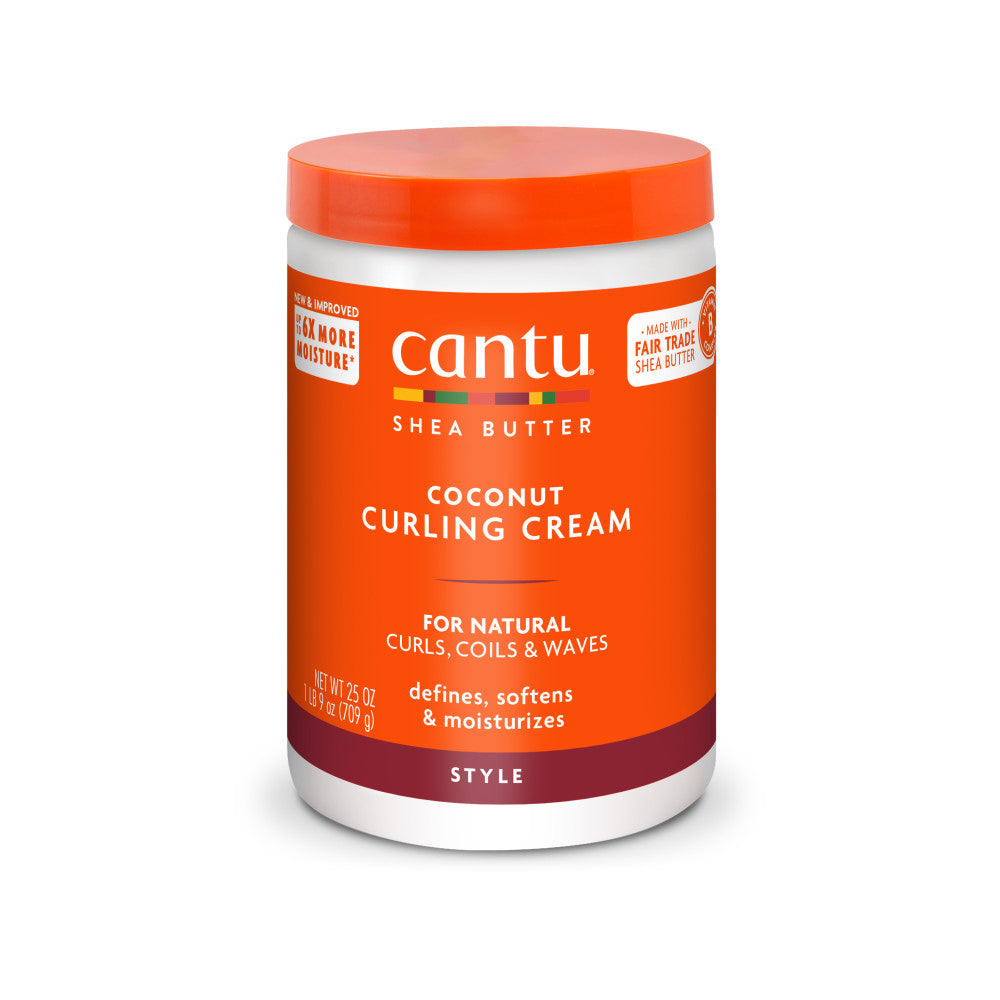 Cantu Shea Butter For Natural Coconut Curling Cream 25oz