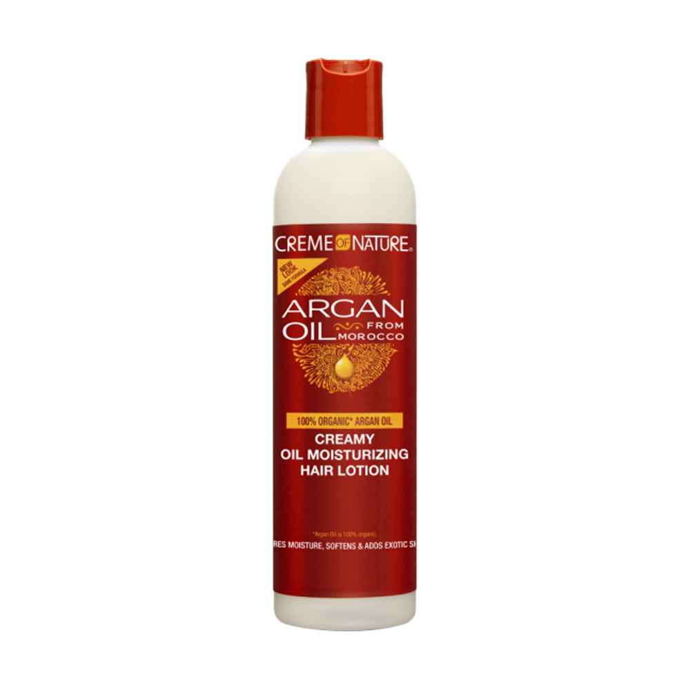 Creme Of Nature Argan Oil From Morocco Creamy Oil Moisturizing Hair Lotion 8oz