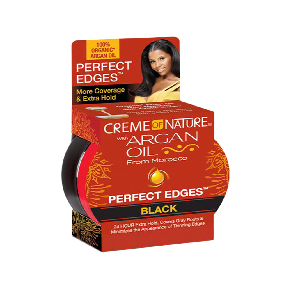 Creme Of Nature Argan Oil From Morocco Perfect Edges Black 2.5oz