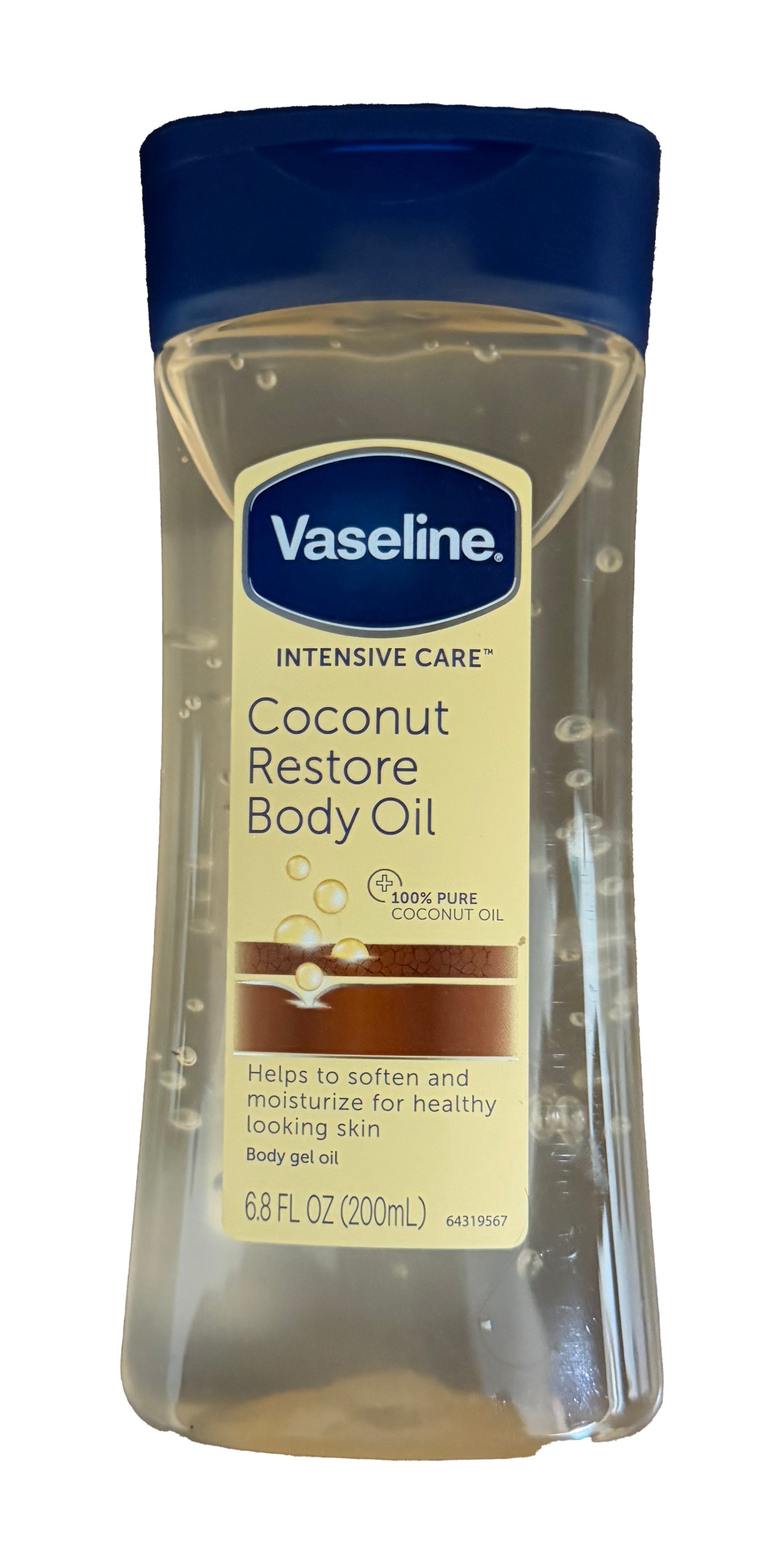 Vaseline Cocoa Radiant Body Oil 200ml & Coconut Restore Body Oil 200ml