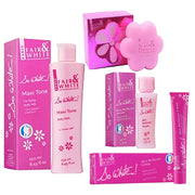 Fair & White So White | Maxi Tone Lotion 250ml | Exfloliating Soap 200g | Skin Perfector Serum 30ml | Skin Perfector Cream 50ml