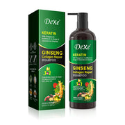 Dexe Keratin Ginseng Collagen  Repair Shampoo 900ml