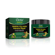 Dexe Keratin Ginseng Collagen Intensive Repair Hair Mask 500ml