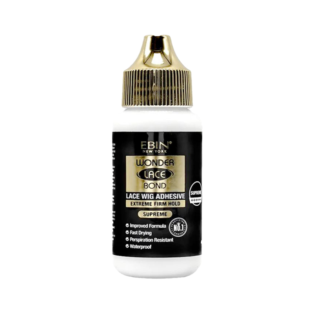 Ebin New York Wonder Lace Wig Adhesive Extreme Firm Hold Supreme 1.18oz