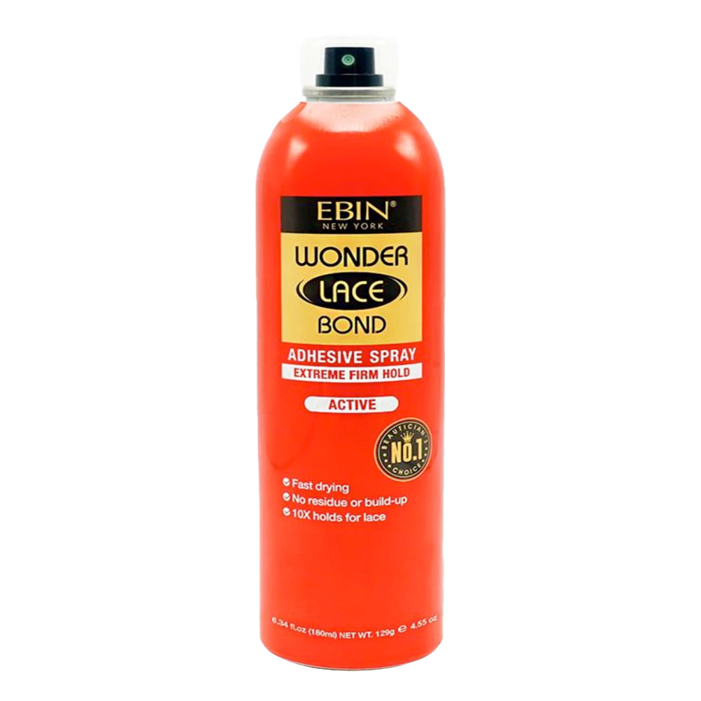 Ebin New York Wonder Lace Wig Adhesive Spray Extreme Firm Hold Active 420ml