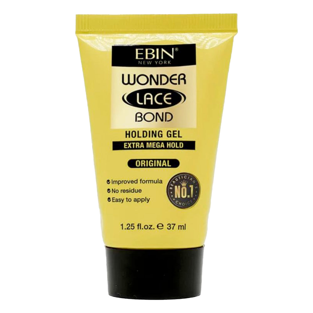 Ebin New York Wonder Lace Bond Holding Gel Extra Mega Hold Original 1.25oz