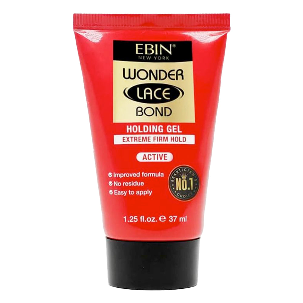 Ebin New York Wonder Lace Bond Holding Gel Extra Mega Hold Active 1.25oz