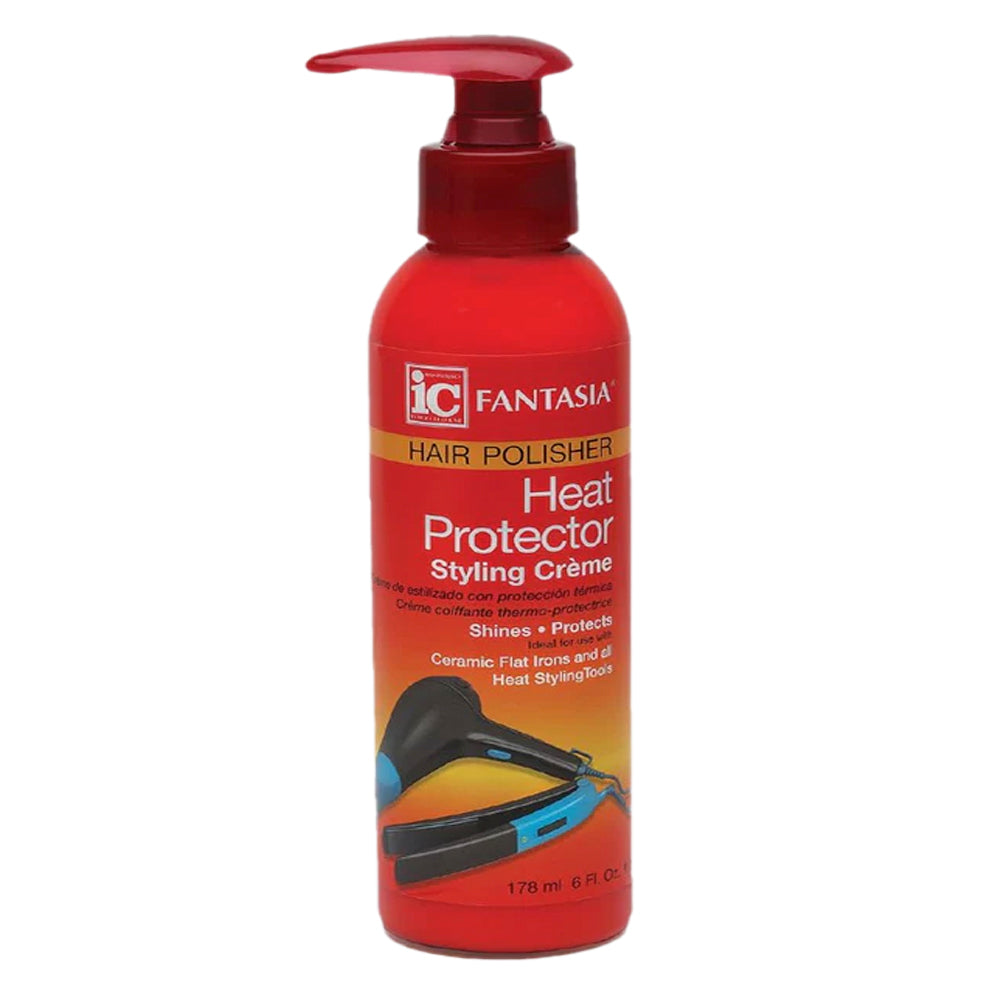 Fantasia IC Hair Polisher Heat Protector Styling Cream 6oz