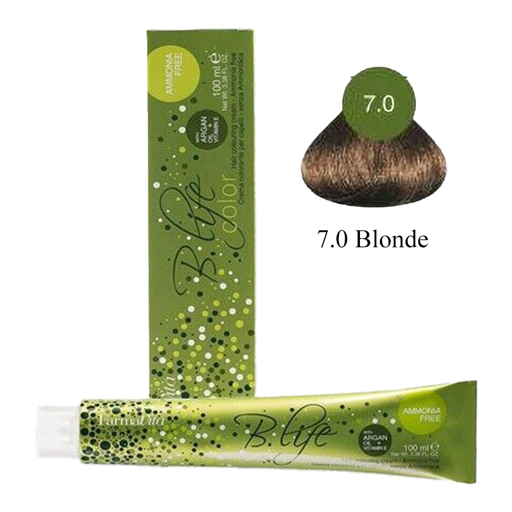 B Life Hair Colour Amonia Free 100ml 7.0  Blonde