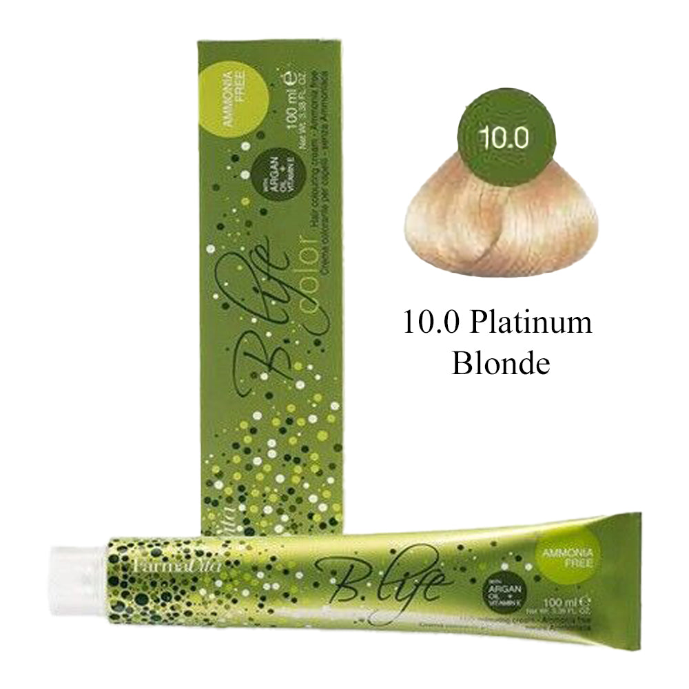 B Life Hair Colour Amonia Free 100ml 10.0 Platinum