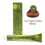 B Life Hair Colour Amonia Free 100ml 7.43 Copper Golden Blonde