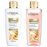 Loreal Paris Age Perfect Gift Cleansing Milk 200 + Refreshing Toner 200ml