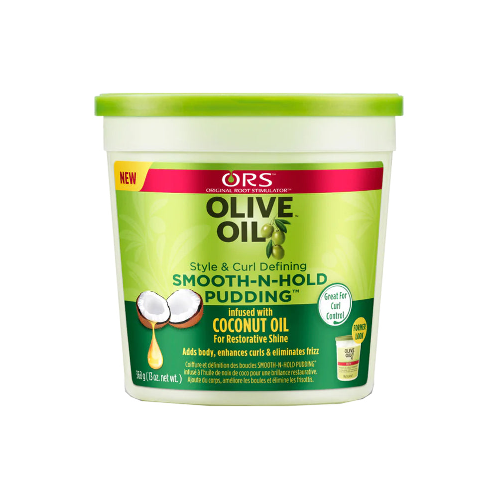 ORS Olive Oil Style & Curl Defining Smooth N Hold Pudding With Coconut Oil 13oz