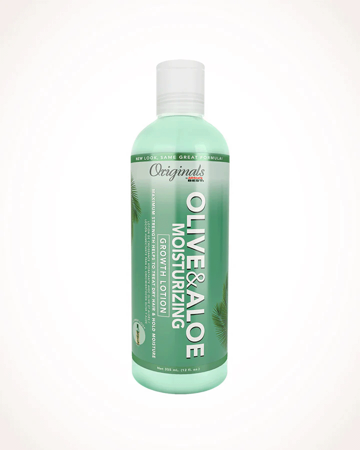 Africa Best Olive & Aloe Moisturizing Growth Lotion 12oz