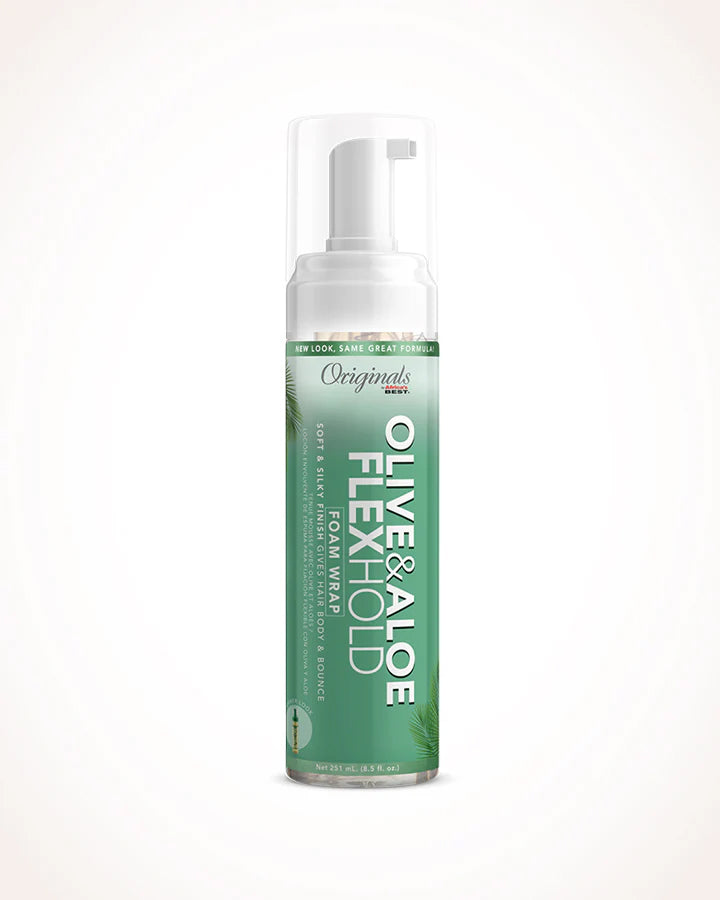Africa Best Olive & Aloe Flex Hold Foam Wrap 8.5oz