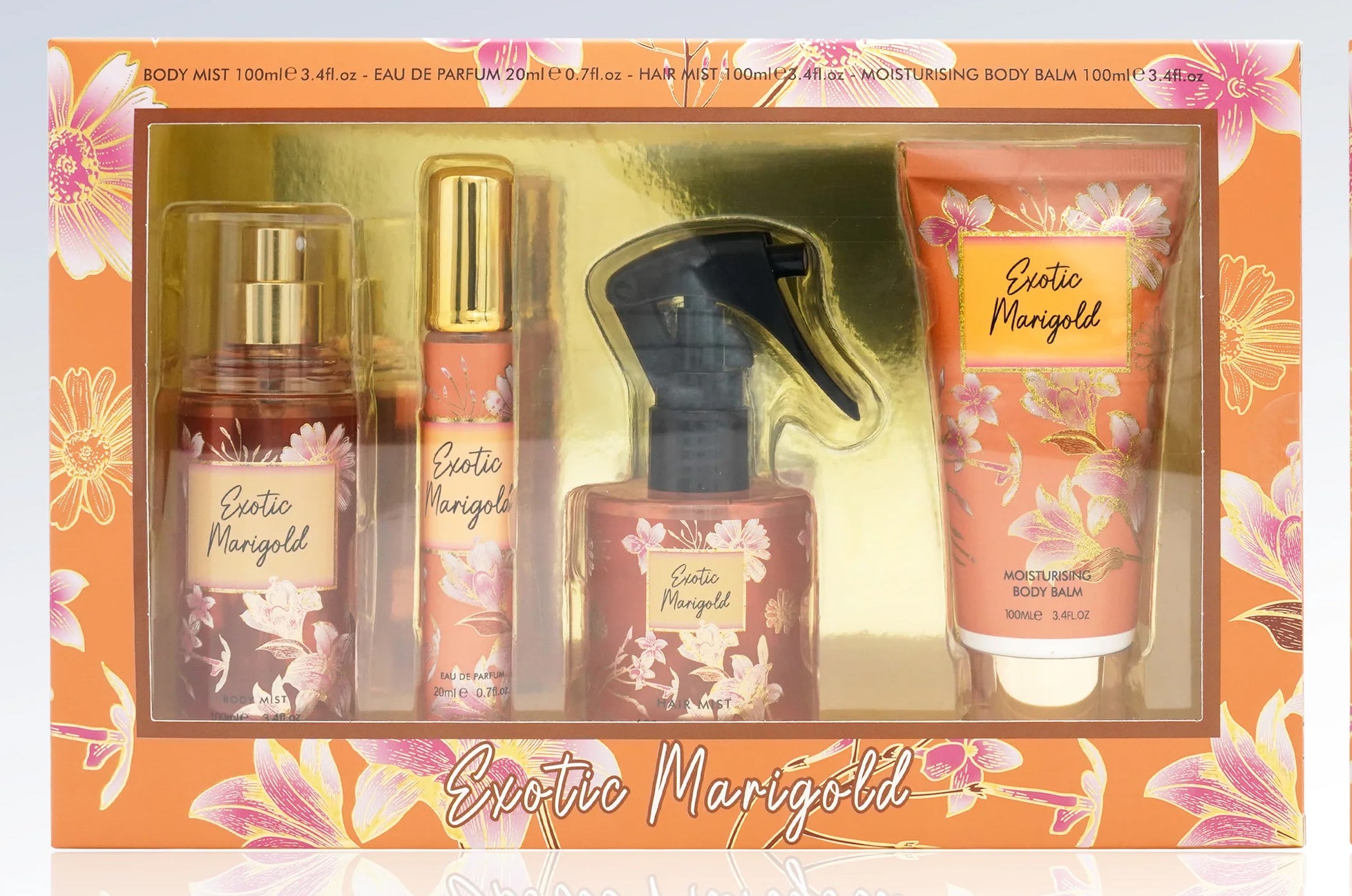 Exotic Marigold Gift Set 4 in 1
