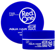 Red One Aqua Hair Wax Blue 150ml