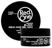 Red One Aqua Hair Wax Black 150ml