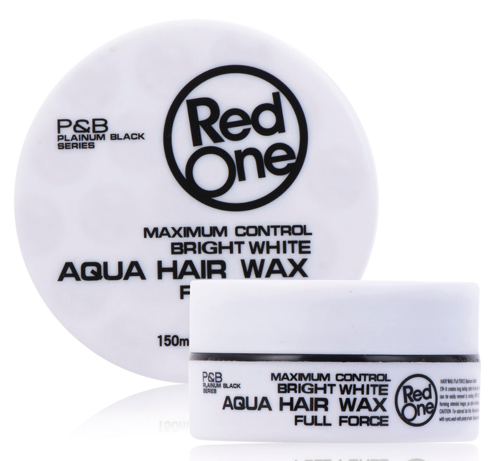 Red One Aqua Hair Wax White 150ml