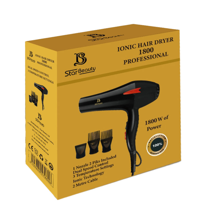 Star Beauty Professional Hand Dryer 1800