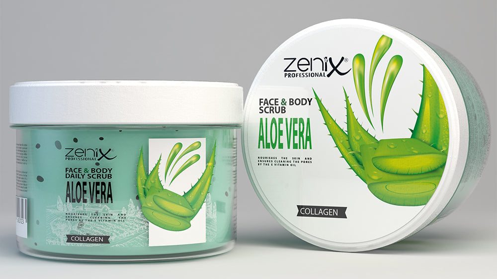 Zenix Face & Body Daily Scrub Aloe Vera 275ml